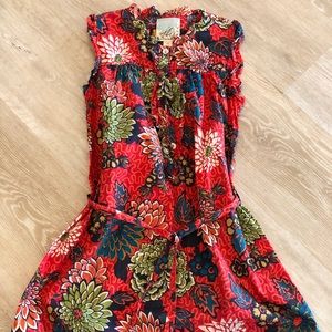 Peek floral dress size 6/7